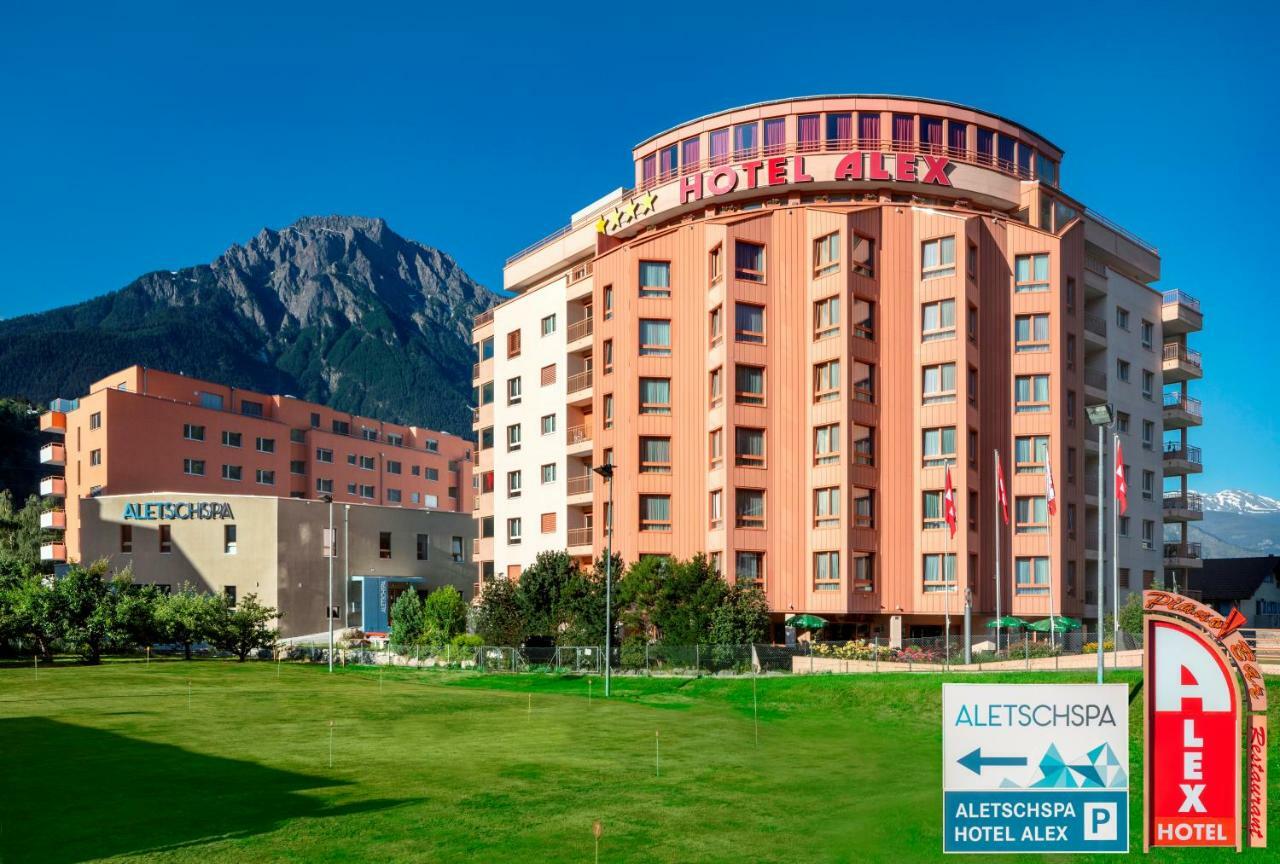 Hotel Alex Business & Spa Naters Buitenkant foto